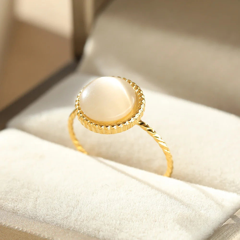 OPAL- BAGUE AJUSTABLE