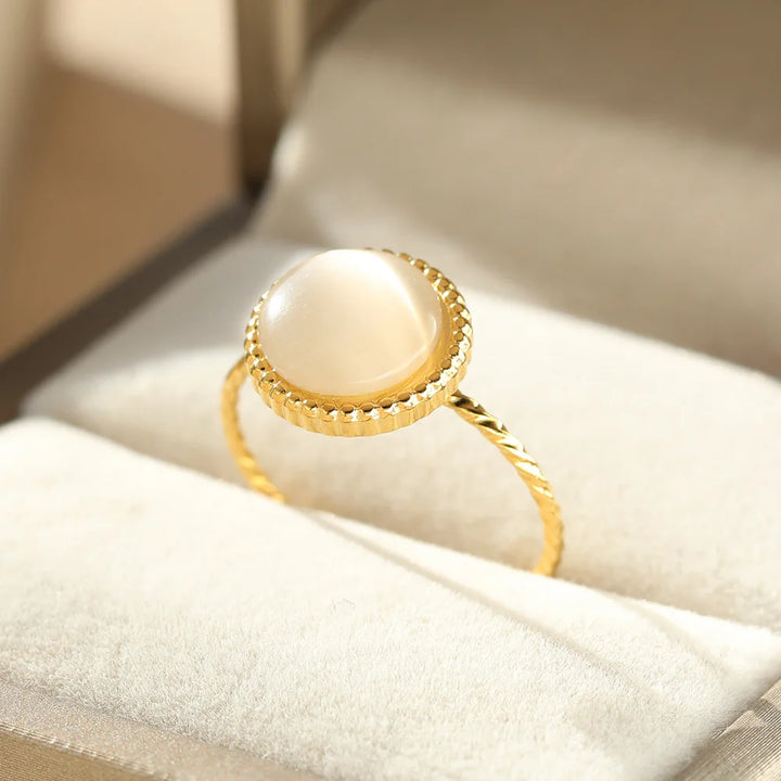 OPAL- BAGUE AJUSTABLE