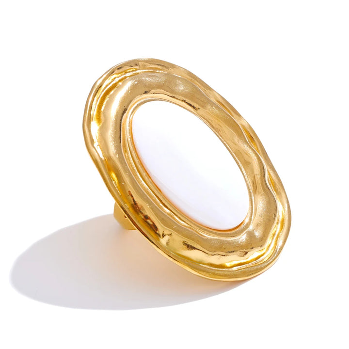 ISIS – Bague Coquillage Dorée